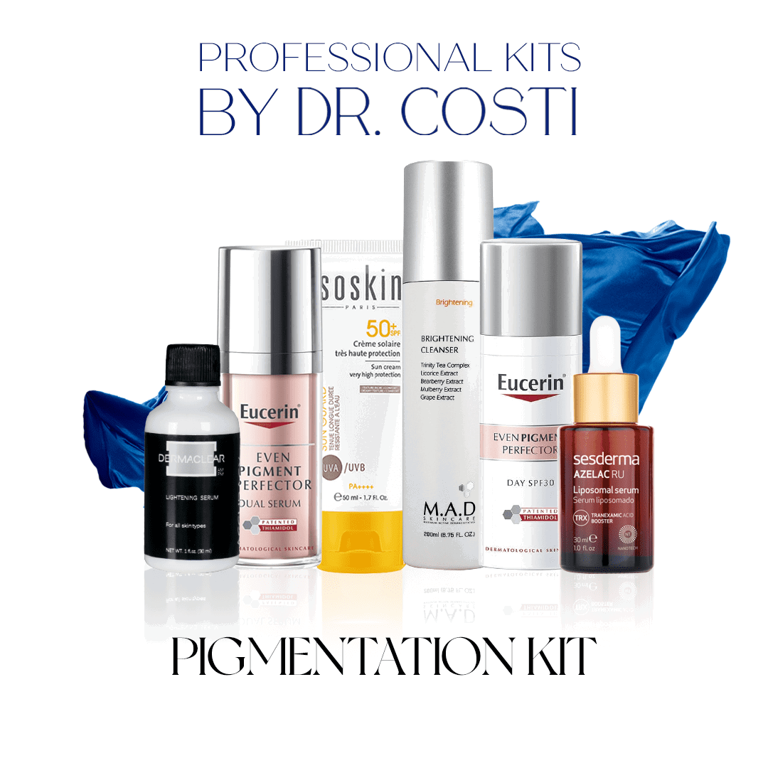 Dr Costi-Professional kit-accuracy-eucerin-soskin-MAD-sesderma-pigmentation